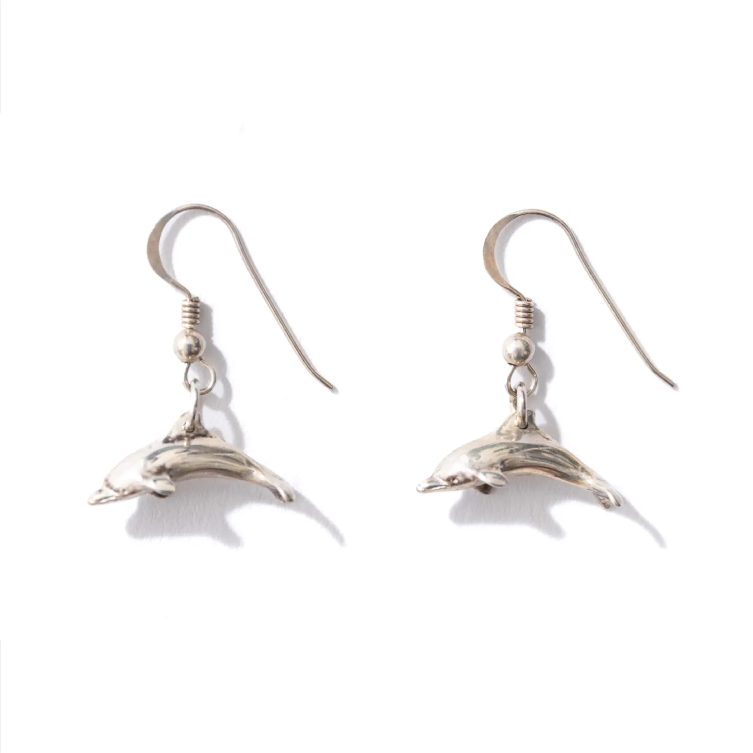Dolphin pierced earrings A